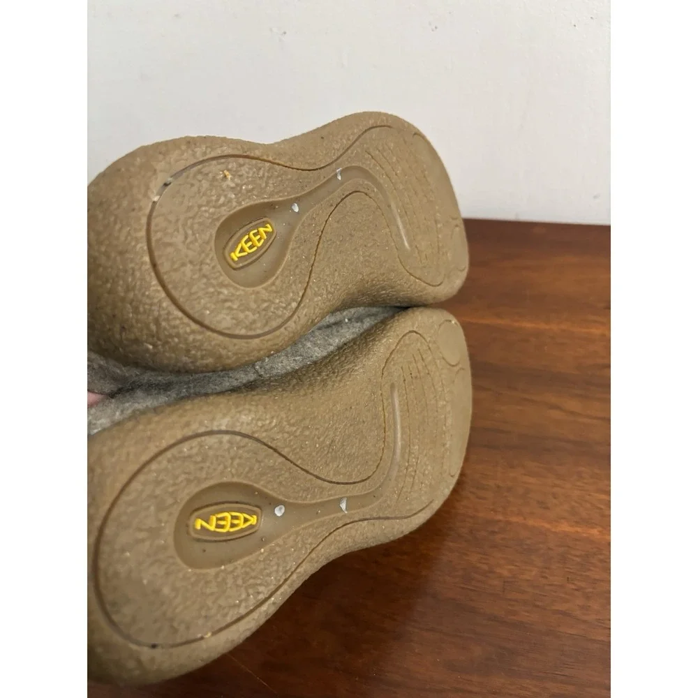 KEEN Men's Mossy Derby‎ Shoes 11 Taupe Felt/Birch Recycled Wool Casual $120